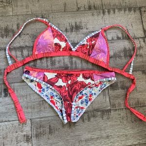 Reversible maaji swimsuit set
